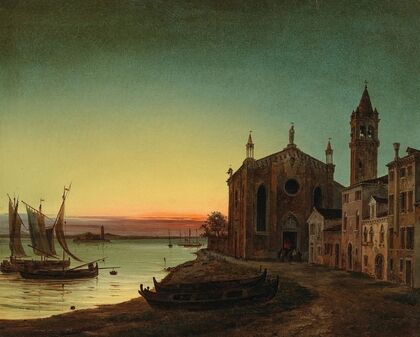 Santa Marta im Abendrot