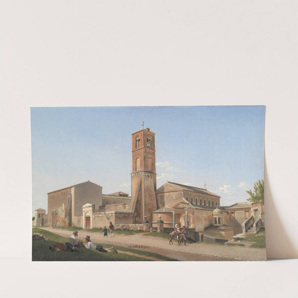 Sant’Agnese fuori le mura, Rome (1815) by Christoffer Wilhelm Eckersberg