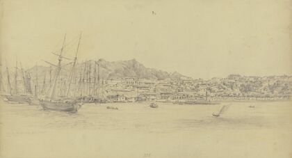 Santiago de Cuba vom Hafen aus