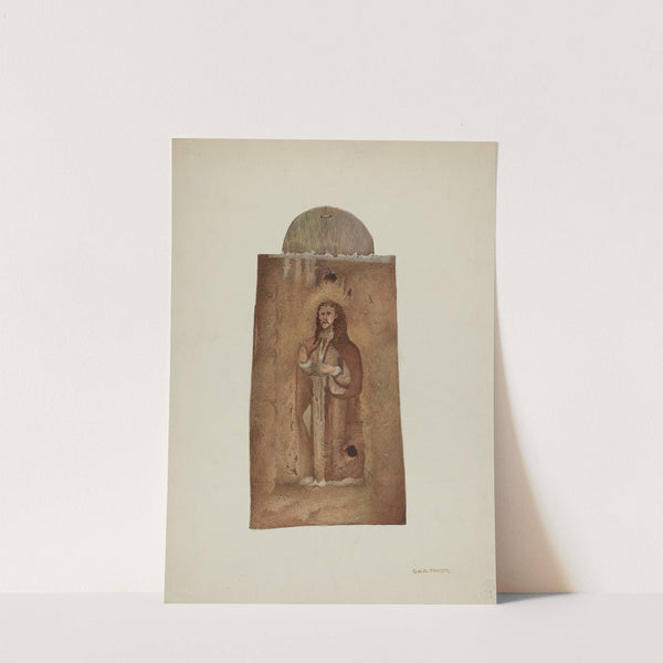 Santo de Retablo by Robert W.R. Taylor
