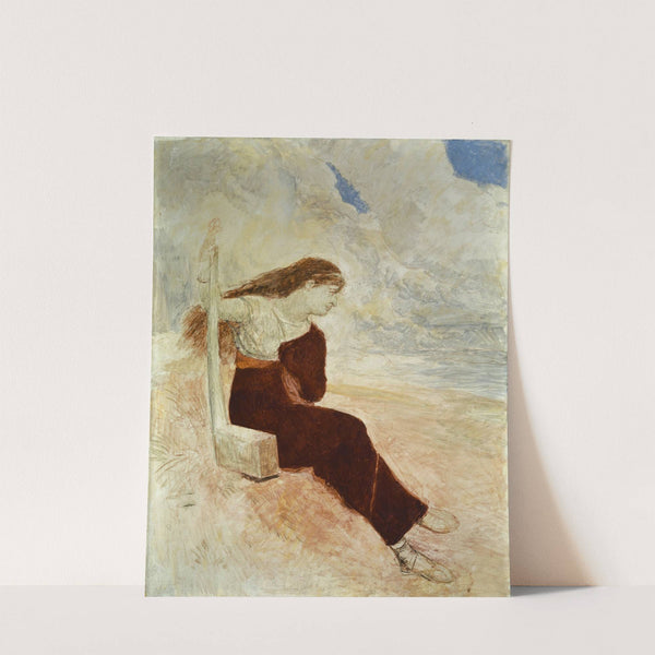 Sappho (Calypso) (1888) by Arnold Böcklin