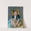 Sara avec son chien (1901) by Mary Cassatt