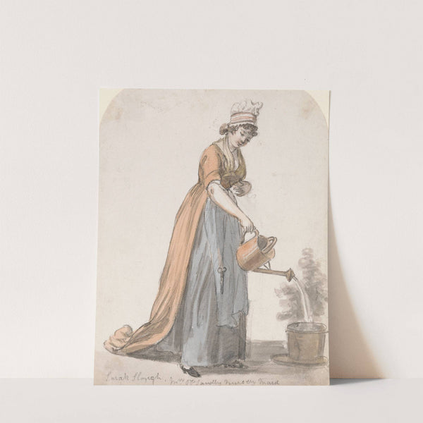 Sara Hough, Mrs. T. P. Sandby's Nursery Maid by Paul Sandby