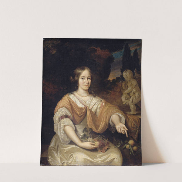 Sara Pottey (1651-1705), Wife of Johan van Bochoven (1670 - 1690) by Daniël Haringh