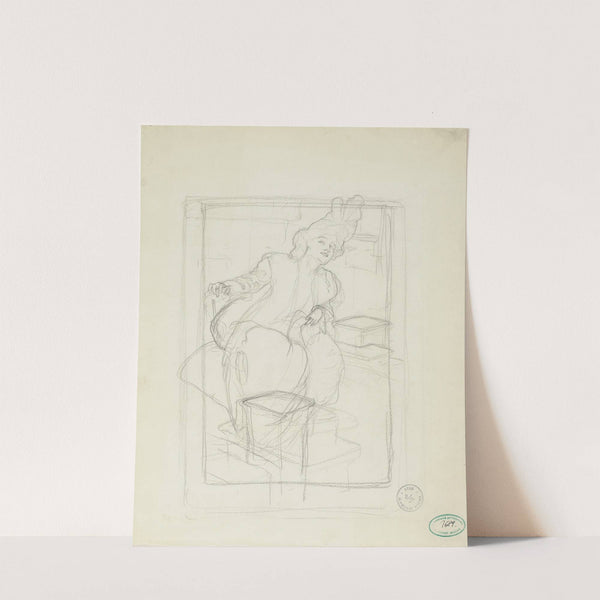 Sarah Bernhardt (c. 1898) by Alphonse Mucha