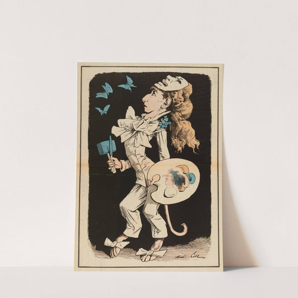 Sarah Bernhardt (1878) by André Gill