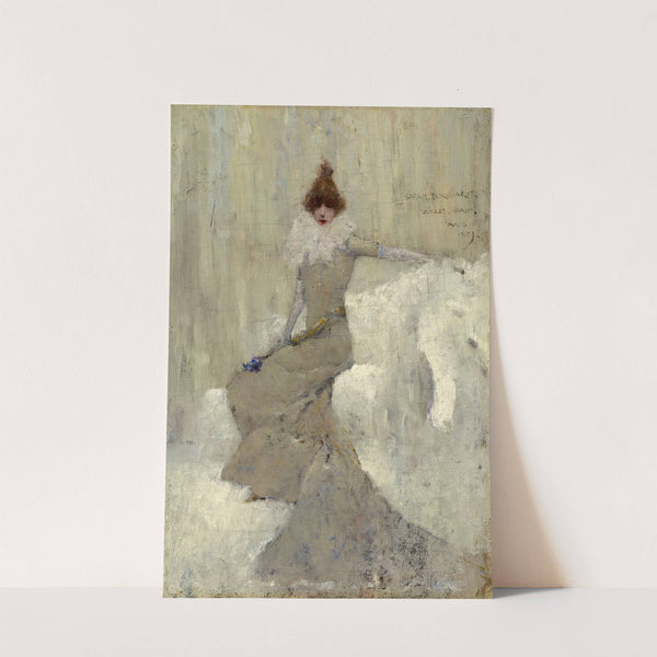 Sarah Bernhardt by Dudley Hardy