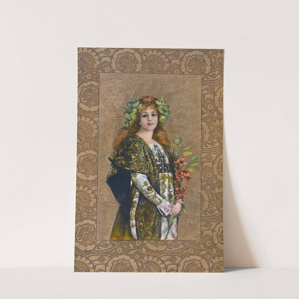 Sarah Bernhardt In Gismonda (19th Century) by French School