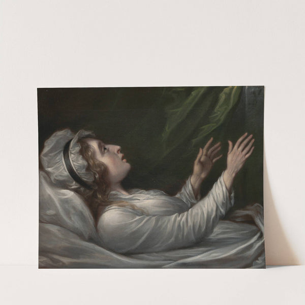 Sarah Trumbull (Sarah Hope Harvey) on Her Deathbed by John Trumbull