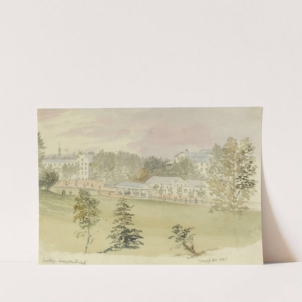 Saratoga, Monday, July 20th, 1846 - Congress Hall Hotel by Michael Seymour