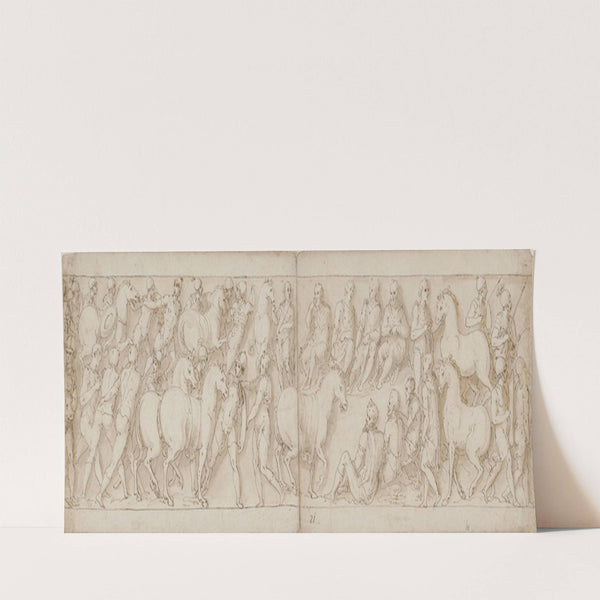 Sarmaterne forhandler fred by Giovanni Guerra