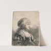 Saskia with Pearls in her Hair by Rembrandt van Rijn