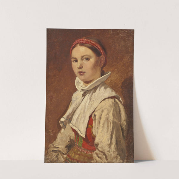 Såsser Kerstin Andersdotter, Dalecarlia by Johan Fredrik Höckert