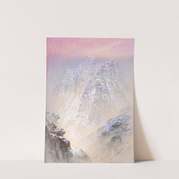 Sasso di Pelmo as seen from St. Luzia, Tyrol by Elijah Walton