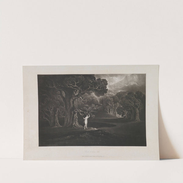 Satan Tempting Eve (Book 9, Line 780) (1824–1827) by John Martin