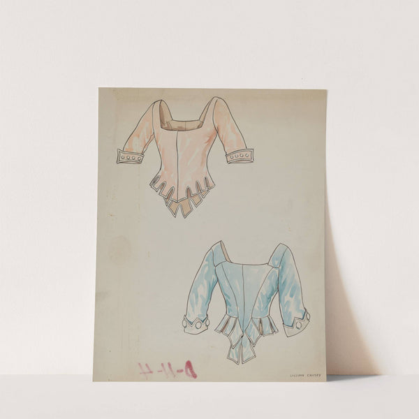 Satin Bodice by Lillian Causey