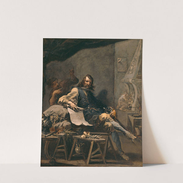 Satire on a Nobleman in Misery (between 1719 and 1725) by Alessandro Magnasco