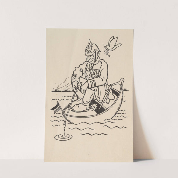 Satirical Drawing III. by Andrej Kováčik