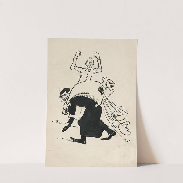 Satirical Drawing VI. by Andrej Kováčik