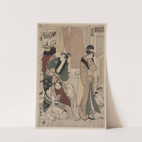 Satsuki by Toyokuni Utagawa