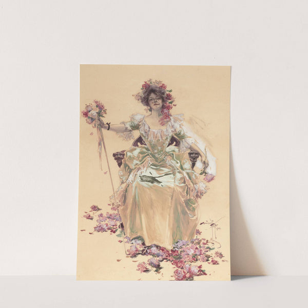 Saturday Evening Post cover, May 10 (1902) by Harrison Fisher