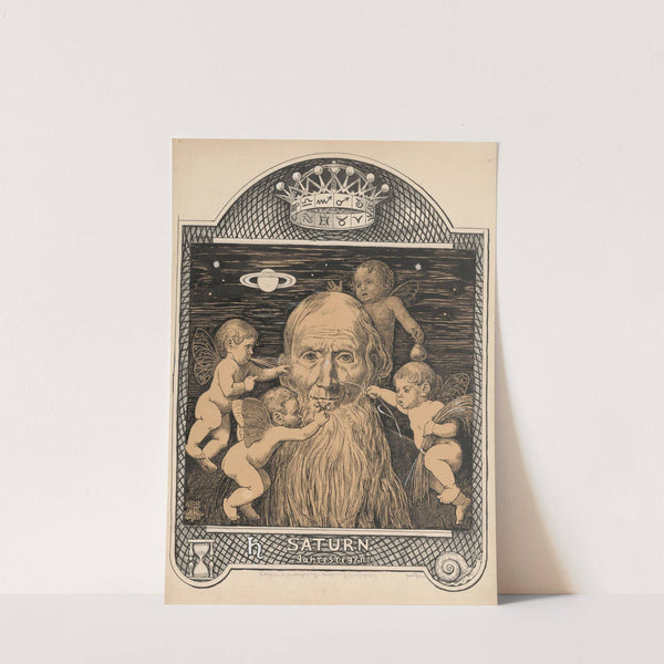 Saturn (1900) by Hans Thoma