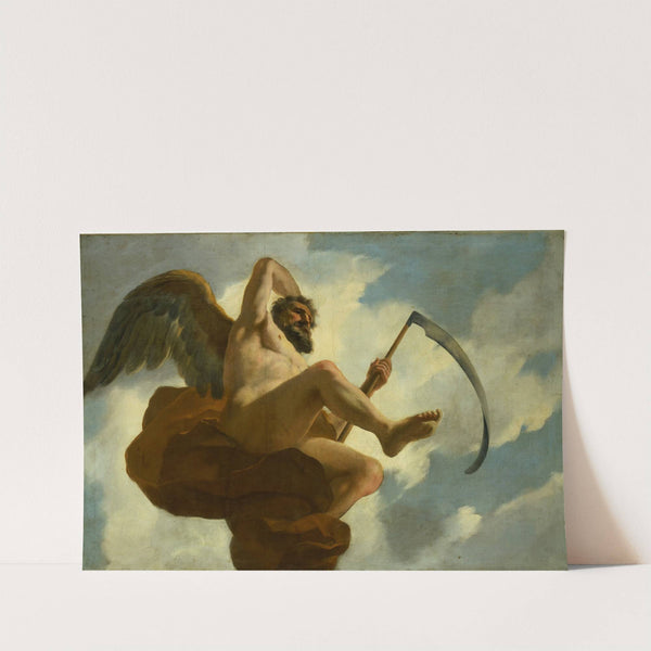 Saturnus ; Allegorische voorstelling van de verzorging van leprozen en onnozelen by Gerard de Lairesse