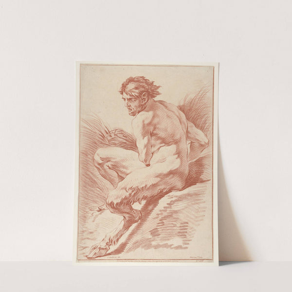 Satyr by Gilles Demarteau the Elder