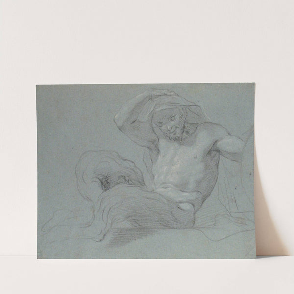 Satyr Reclining on a Ledge, Facing Left by Jacopo Guarana