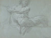 Satyr Reclining on a Ledge, Facing Right