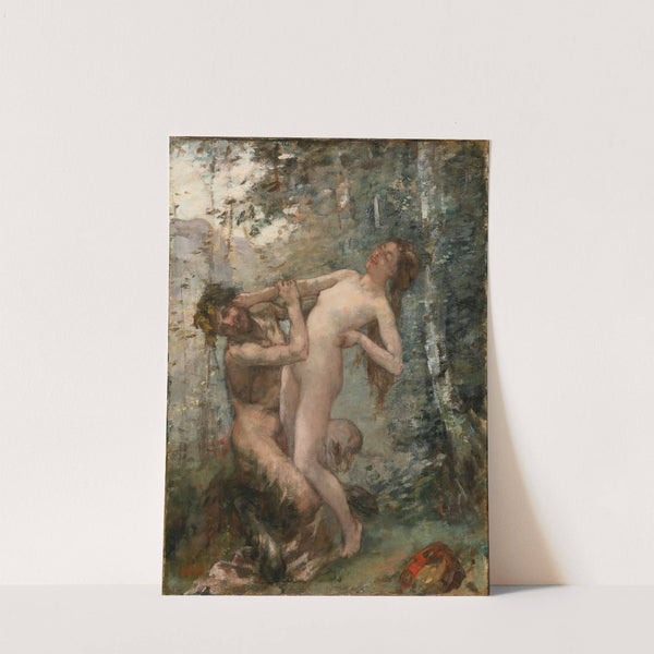 Satyre Et Baccante by Henri Gervex