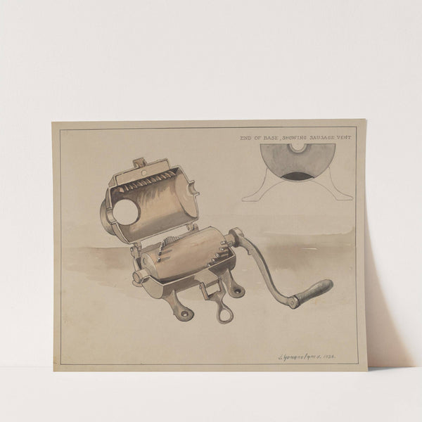 Sausage Grinder by J. Howard Iams