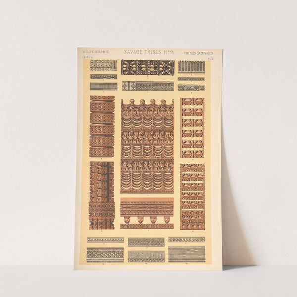 Savage Tribes No. 2 (1910) by Owen Jones