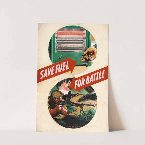 Save fuel for battle by Clive Uptton