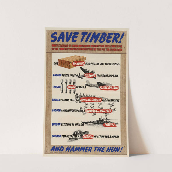 Save Timber! by Anonymous
