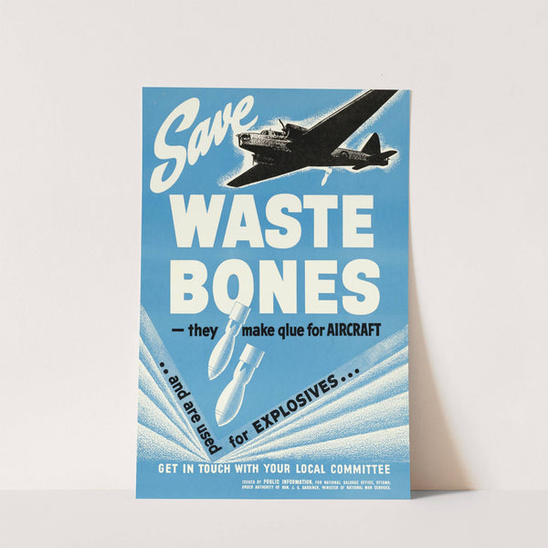 Save Waste Bones by Anonymous