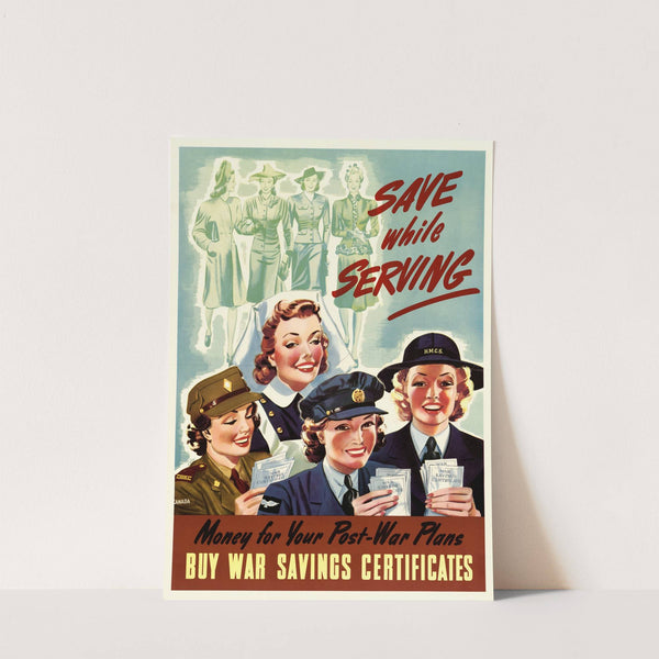 Save While Serving by Anonymous