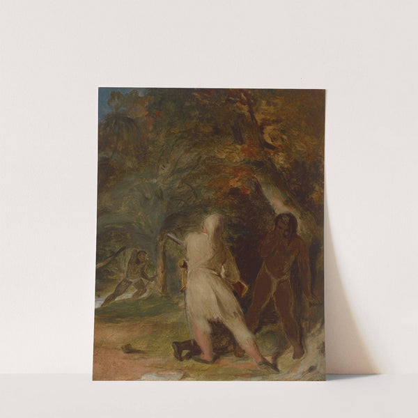 Saving the Life of Friday by Thomas Sully