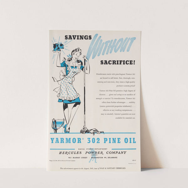 Savings Without Sacrifice! by Hercules Incorporated