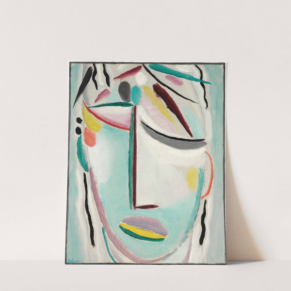 Saviour’s face,Martyr (1919) by Alexej von Jawlensky