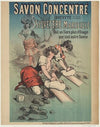 Savon concentré… Sylvestre Marseille, fait un tiers plus d’usage que tout autre savon (1886)