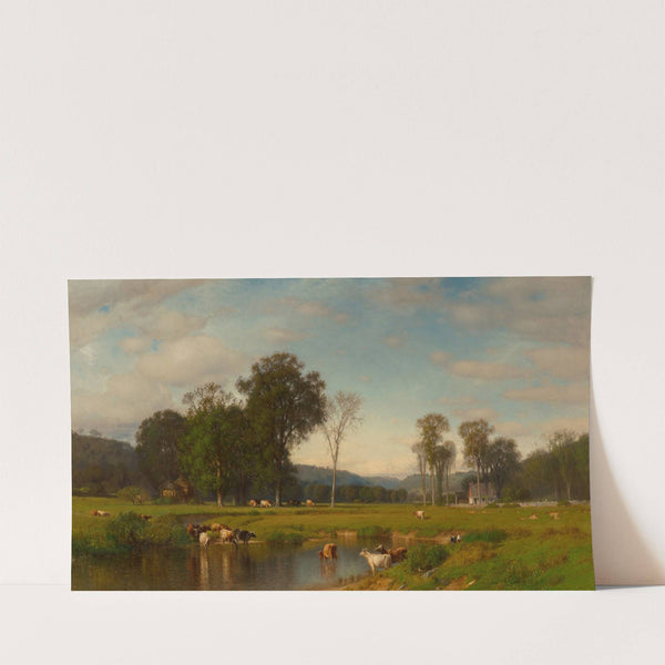 Saw Mill Valley, Ashford, Connecticut (1867) by Samuel Colman