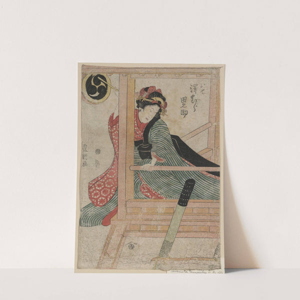 Sawamura Tanosuke no Oshichi by Toyokuni Utagawa