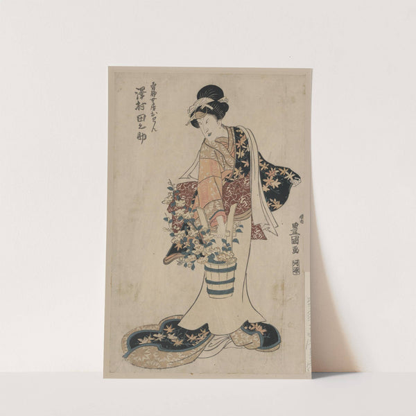 Sawamura Tanosuke no Yūsuke nyōbō Osen by Toyokuni Utagawa