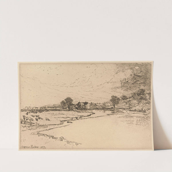 Sawley Abbey by Francis Seymour Haden