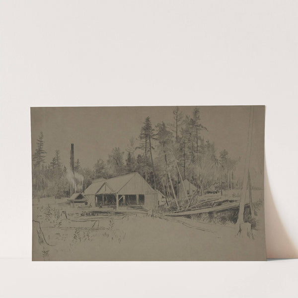 Sawmill by Homer Dodge Martin