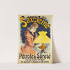 Saxoléine,Pétrole De Sûreté (1891) by Jules Chéret