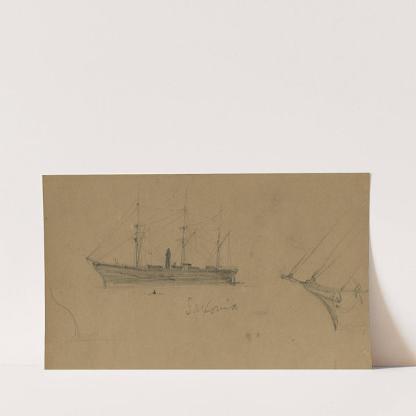 Saxonia (1860-1865) by Alfred Rudolph Waud