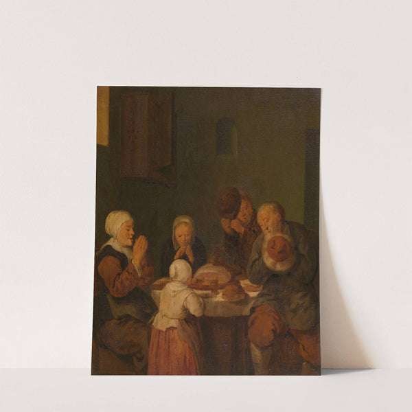 Saying Grace by Jan Miense Molenaer