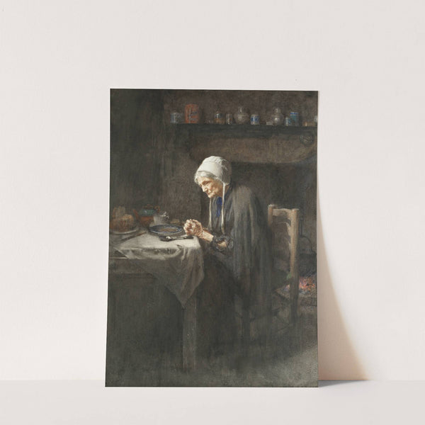 Saying grace by John Henry Henshall